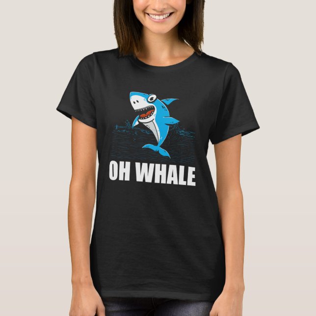 Oh Whale Orca Sea Mamal Lover T Shirt (Framsida)