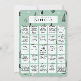 Oh What A Year Mint Grn Quarantine Bingo Jul Julkort