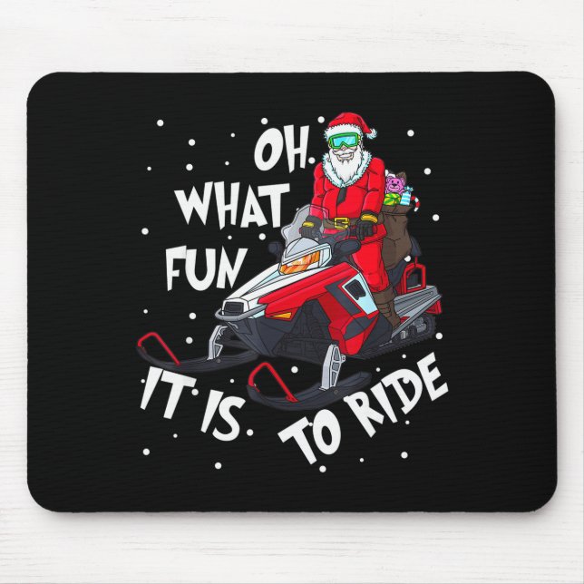 Oh What Fun It Is To Ride Santa Claus Christmas Sn Musmatta (Framsidan)