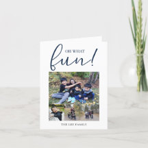 Oh What Roligt 4 Photo Collage Navy Blue Jul