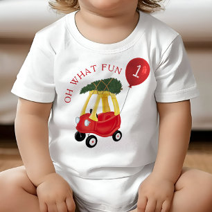 Oh What Roligt Helgdag 1:a Birthday Party Boy T Shirt