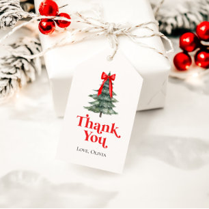 Oh What Roligt Julgran 1st Birthday Presentetikett