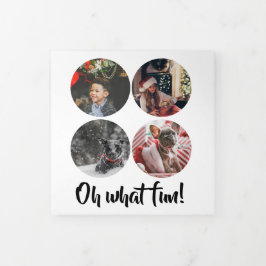 Oh What Roligt Photo Personlig jul