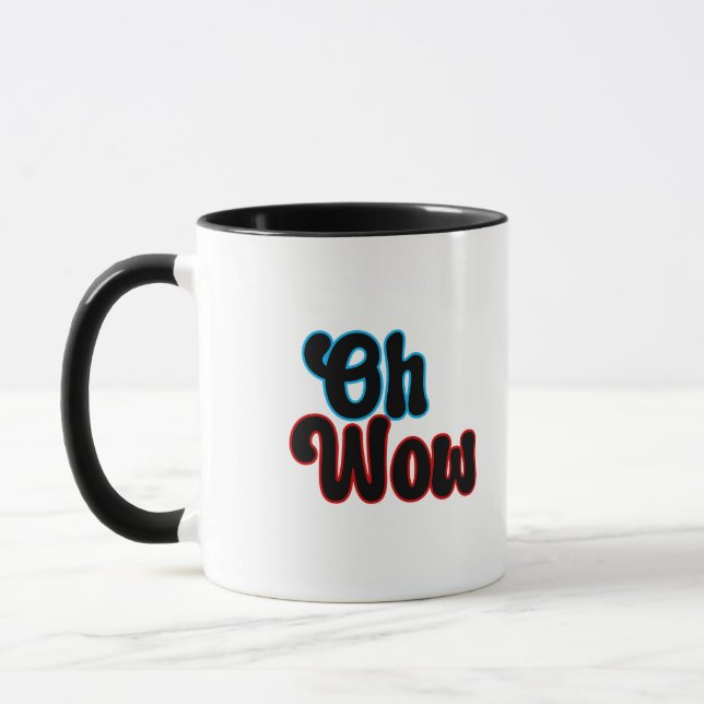Oh Wow.b Mugg (Vänster)
