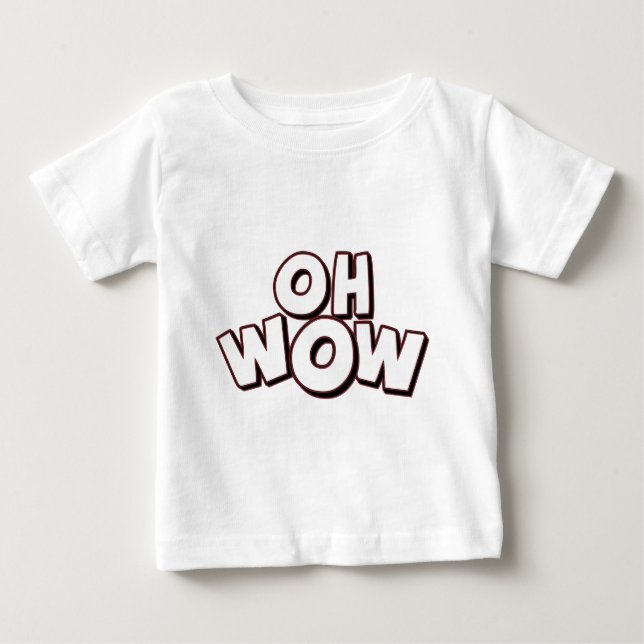 Oh wow tee (Framsida)