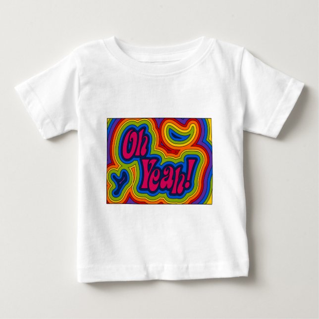Oh Yeah! Begynna T-tröja T-shirt (Framsida)