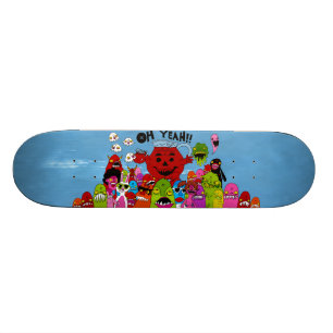 Oh Yeah vid Demonbabies Skateboard Bräda 20,5 Cm
