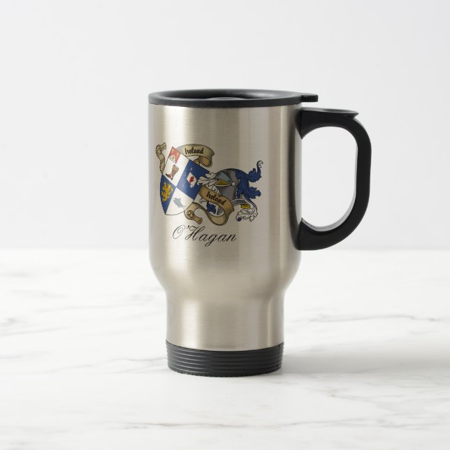 O'Hagan familjvapensköld Resemugg (Höger)