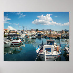 Öhamn i Aegina Poster