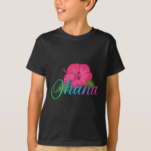 Ohana Aloha Hawaii från ön - Flöde T Shirt