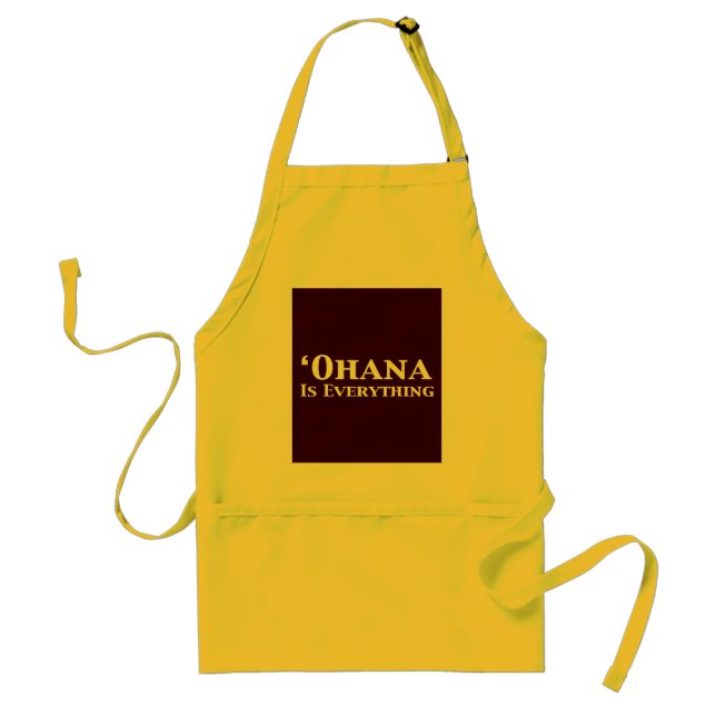 Ohana är allt gåvor förkläde (Framsidan)
