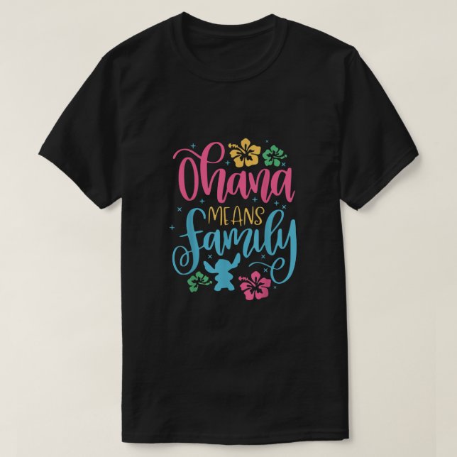 Ohana Elak Family Essential T Shirt (Design framsida)