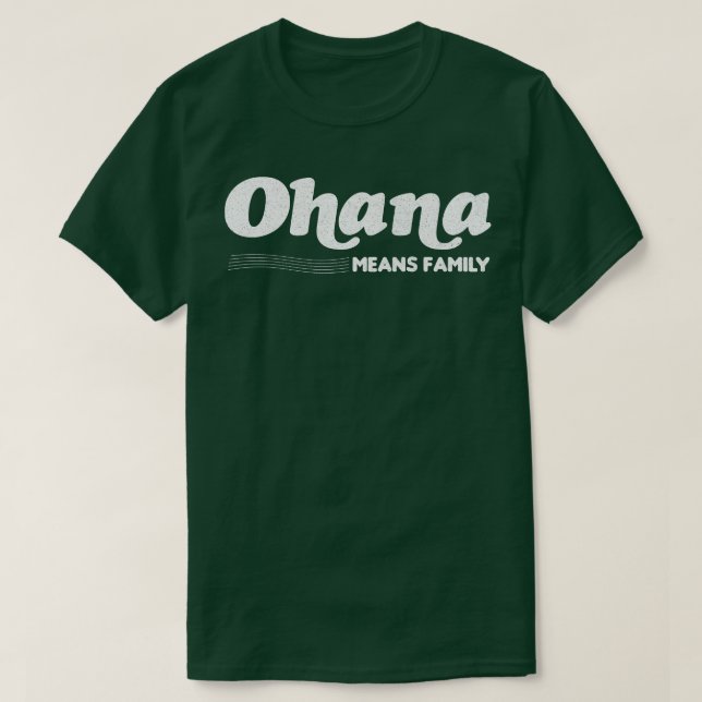 Ohana Elak Family T Shirt (Design framsida)
