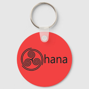 Ohana -- Familj Nyckelring