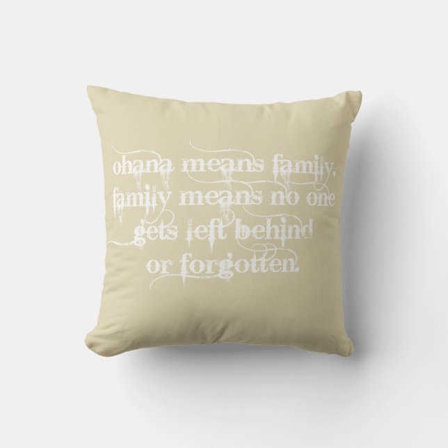 ohana kudde (Framsida)