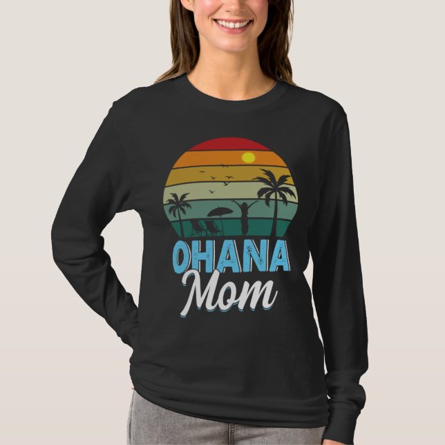 Ohana Mamma Jag Ohana T Shirt (Framsida)