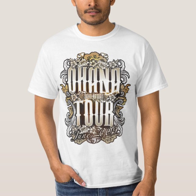 Ohana turnerar 2009 t-shirt (Framsida)