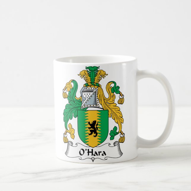 O'Hara familjvapensköld Kaffemugg (Höger)