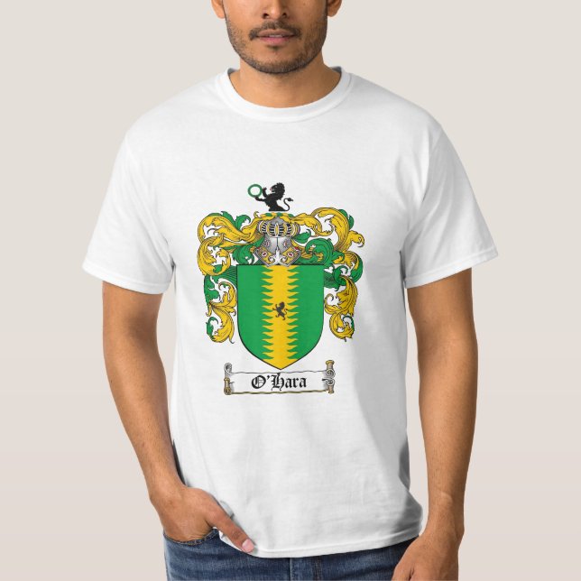 O'Hara familjvapensköld - O'Hara vapensköld Tee Shirt (Framsida)
