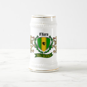 O'Hara Irish Shield Beer Stein Sejdel