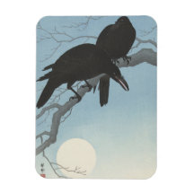 Ohara Kosen Två Kråkor på Gren