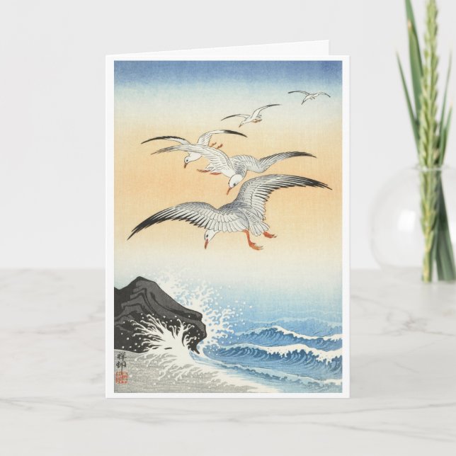 Ohara Koson-designkort Kort (Framsida)