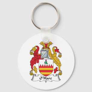 O'Hare Family Crest Nyckelring