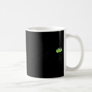Ohederlig Groda Rolig Groda Meme Uppför Dig Inte T Kaffemugg