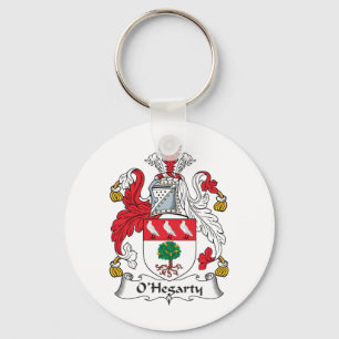 O'Hegarty Family Crest Nyckelring