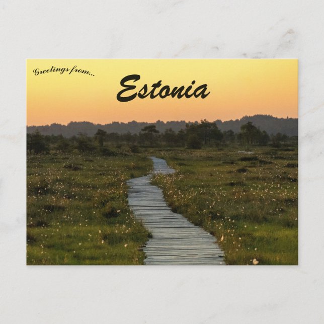 Ohekatku Rapla län Estland Vykort (Framsida)