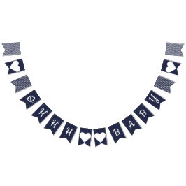 Ohh Baby Nautical Bunting Vimplar