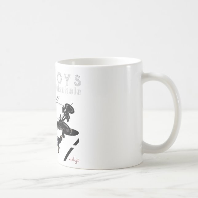 OHH BOYS Series - Episode 1 Manhål Kaffemugg (Höger)