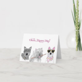 Ohh Lycklig Dag!  Kort