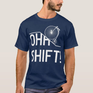 Ohh Shift! Vintage Bicycle T Shirt