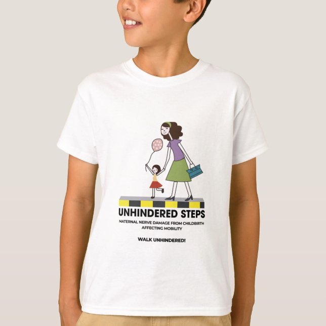 Ohindrad barntransport t shirt (Framsida)