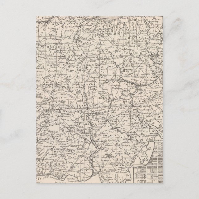 Ohio 10 vykort (Framsida)