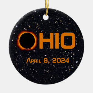Ohio 2024 Total solcellsutrustning Julgransprydnad Keramik