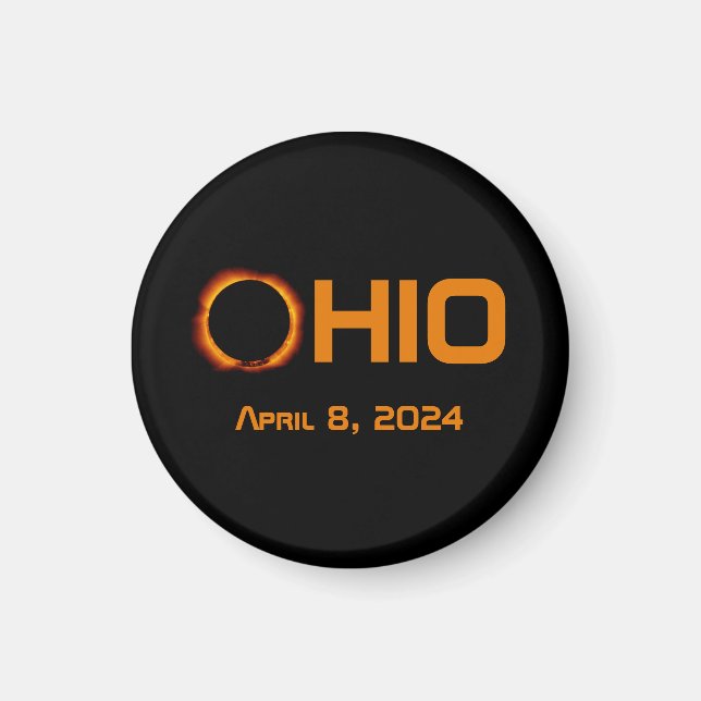 Ohio 2024 Total solcellsutrustning Magnet (Framsidan)