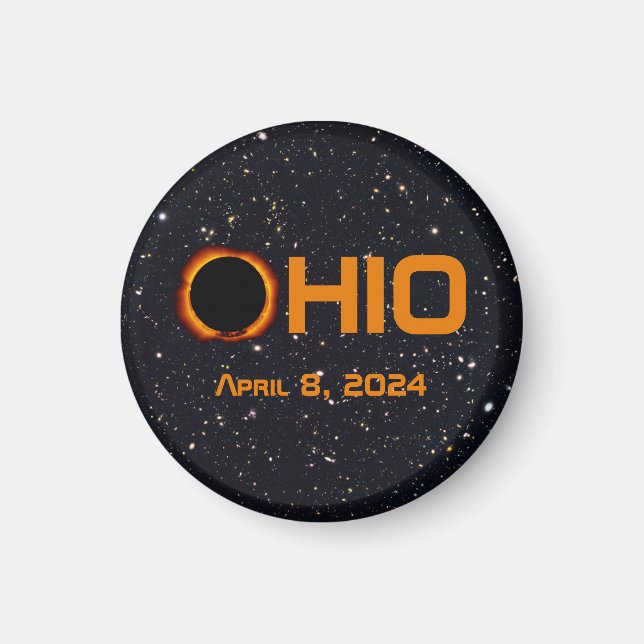 Ohio 2024 Total solcellsutrustning Magnet (Framsidan)
