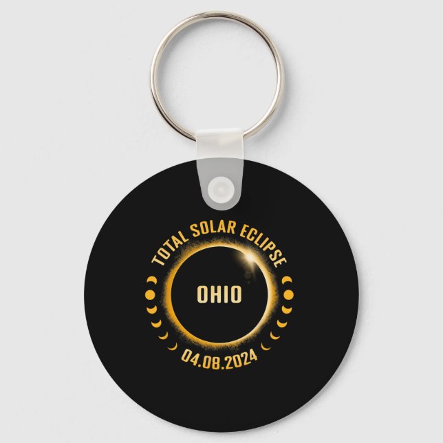 Ohio 2024 Total solcellsutrustning Nyckelring (Framsida)