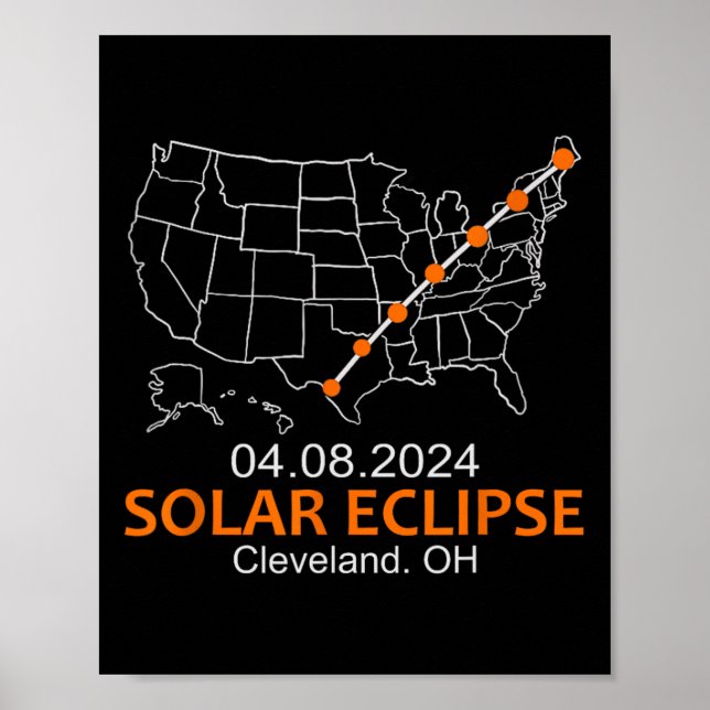Ohio 2024 Total solcellsutrustning Poster (Framsidan)