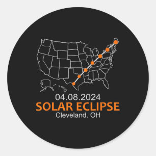 Ohio 2024 Total solcellsutrustning Runt Klistermärke
