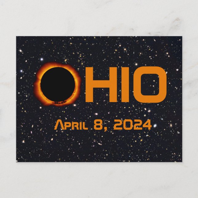 Ohio 2024 Total solcellsutrustning Vykort (Framsida)