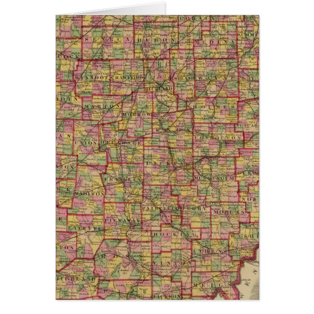 Ohio 3 hälsningskort (Framsidan)