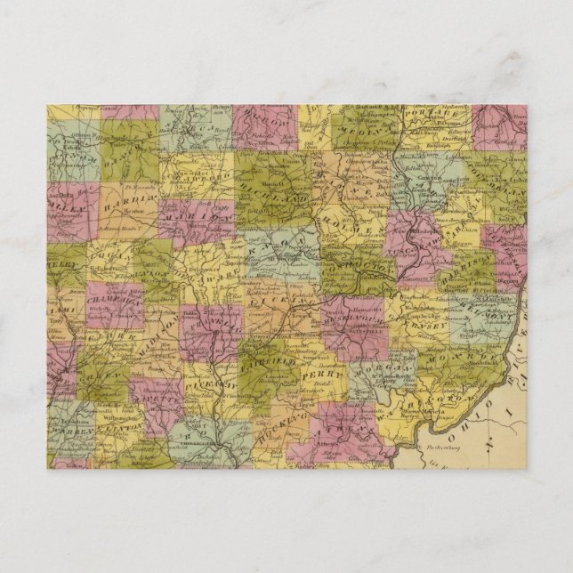 Ohio 3 vykort (Framsida)