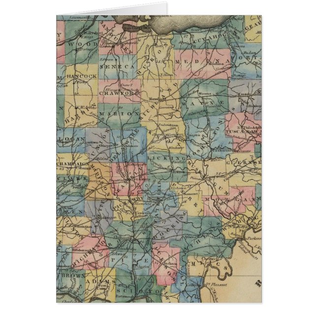 Ohio 4 hälsningskort (Framsidan)