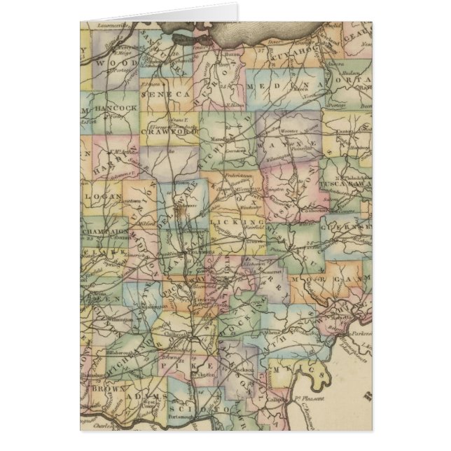 Ohio 8 hälsningskort (Framsidan)