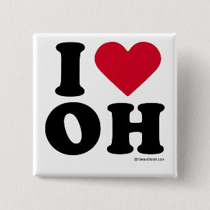 OHIO - "ÄLSKAR JAG OH," "SOM JAG ÄLSKAR OHIO", KNAPP
