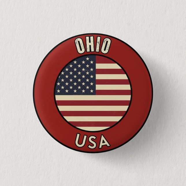 Ohio Amerikas förenta stater Knapp (Framsida)
