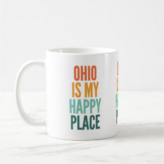 Ohio är min Lycklig-Ställe-kaffe Mugg